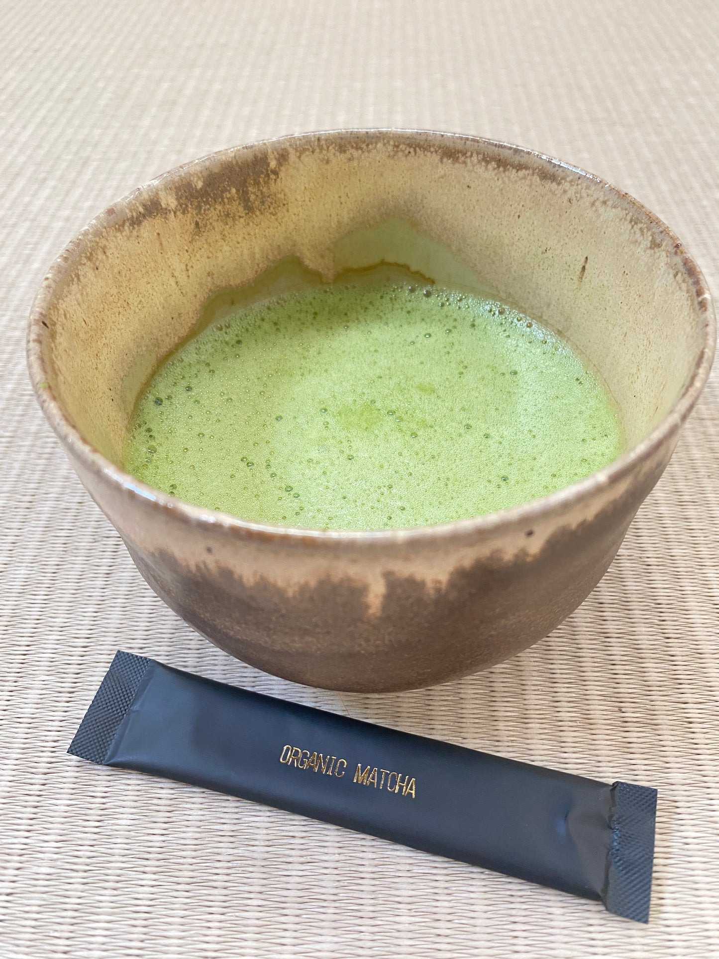 Caja de palitos de matcha orgánico Matcha