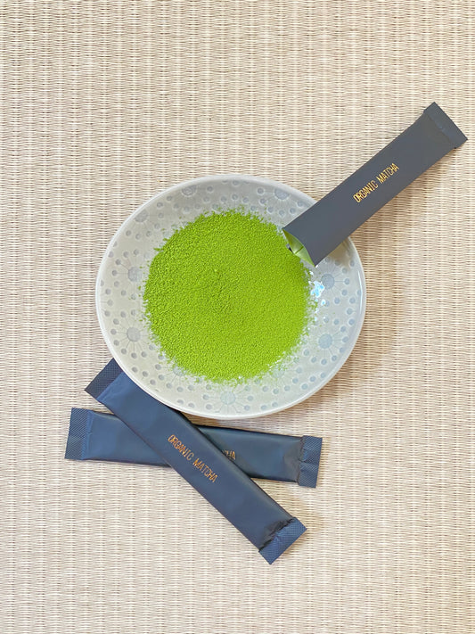 Caja de palitos de matcha orgánico Matcha
