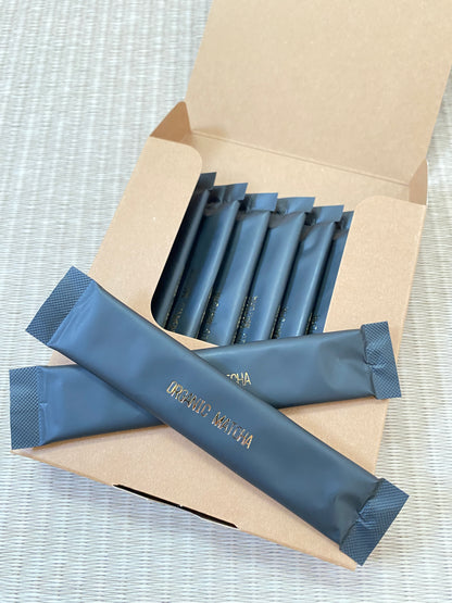 Caja de palitos de matcha orgánico Matcha